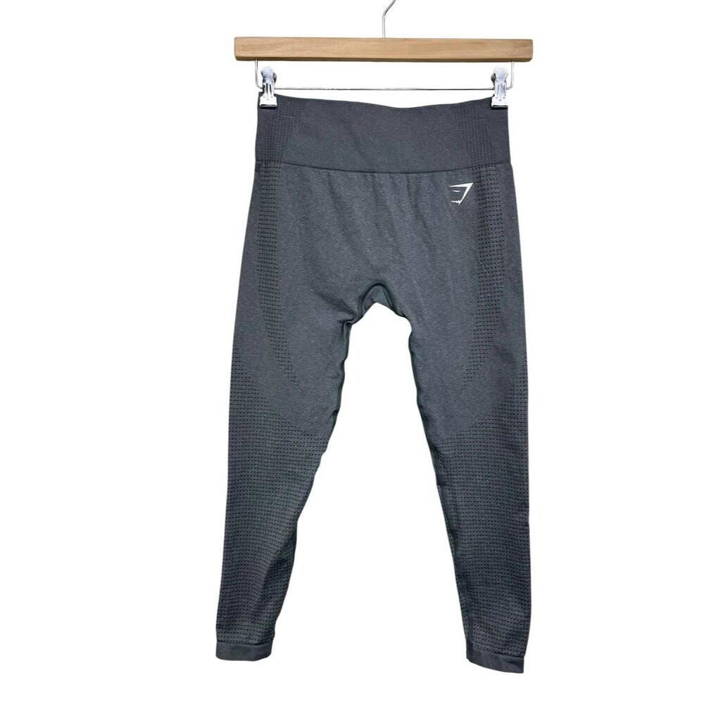 Gymshark Vital Seamless Leggings Charcoal Marl Womens Medium